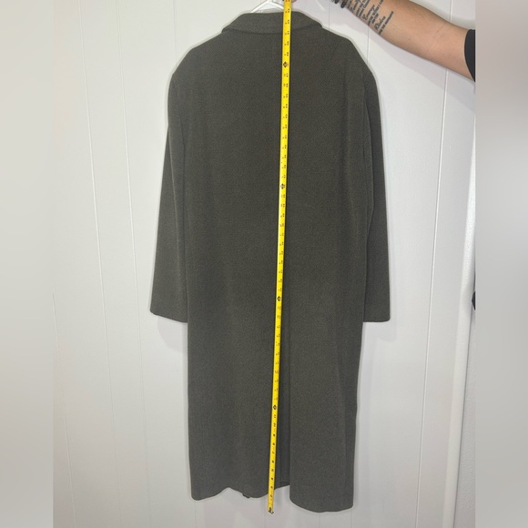 Just in time for Christmas Men’s Gray Wool  Armani trench coat 2XL - 3XL - Picture 8 of 10